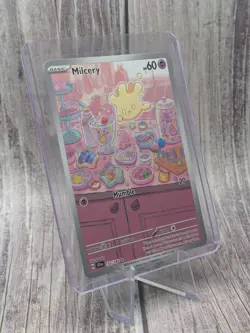 Milcery 152/142 Illustration Rare Stellar Crown Pokemon TCG NM - Image 3