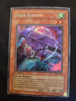 2003 Yu-Gi-Oh! Legacy of Darkness 1st Edition Yata-Garasu #LOD-000 - Image 1