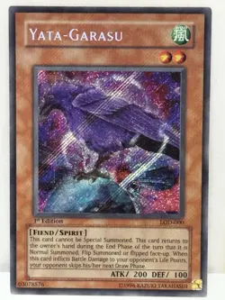 Yata-Garasu LOD-000 Legacy of Darkness 1st Edition #4 Holo Bleed - Image 2