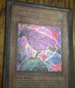 Yata-Garasu LOD-000 Legacy of Darkness 1st Edition Light Played Secret Rare Holo - Image 5