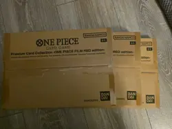 One Piece TCG | Premium Card Collection Film Red Edition | Bandai English Sealed - Image 1