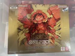 One Piece TCG Premium Booster Box PRB-01 The Best Sealed MINT w/Case English - Image 1