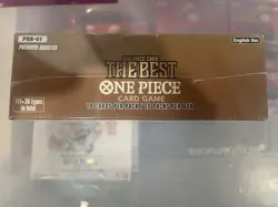 One Piece TCG Premium Booster Box PRB-01 The Best Sealed MINT w/Case English - Image 4