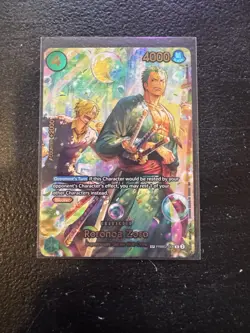 Roronoa Zoro - PRB02-006 (SP) PRB02-006 The Azure Sea's Seven Foil - Image 1