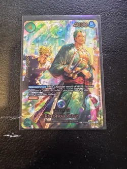 Roronoa Zoro - PRB02-006 (SP) PRB02-006 The Azure Sea's Seven Foil - Image 3