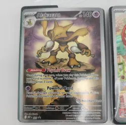 MEGA EVOLUTION Pokemon Center STAMPED Promos Alakazam and Riolu SEALED - Image 2