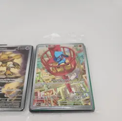MEGA EVOLUTION Pokemon Center STAMPED Promos Alakazam and Riolu SEALED - Image 4