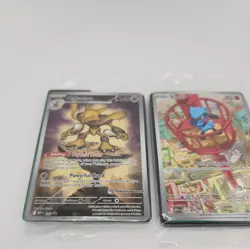 MEGA EVOLUTION Pokemon Center STAMPED Promos Alakazam and Riolu SEALED - Image 5