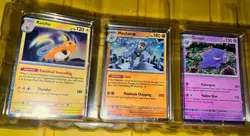 Pokemon TCG Sam's Club 151 4 Mini Tin Promos(Sleeved And Top loaded) - Image 2