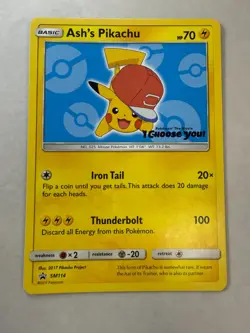 [2017] Pokemon Card TCG | Pikachu I Choose You Movie #SM114 Promo |. - Image 1
