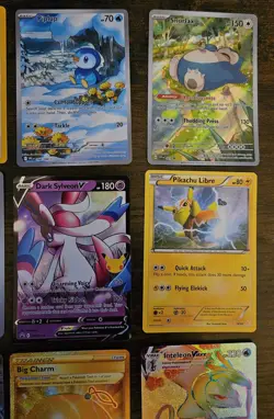 Pokemon 12 Card Lot. Holo 1st Edition Jolteon. Neo Ho-oh. Libre Pikachu. Illustr - Image 3