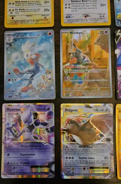 Pokemon 12 Card Lot. Holo 1st Edition Jolteon. Neo Ho-oh. Libre Pikachu. Illustr - Image 4