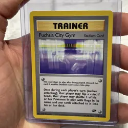 Pokemon Fuchsia City Gym - Gym Challenge 114/132 LP+ Vintage Vtg Pokemon Card - Image 1