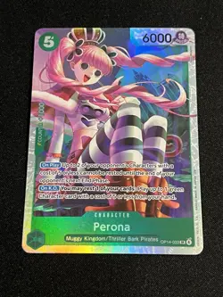 Perona SR The Azure Sea’s Seven (OP14-033) - One Piece Card - Image 1
