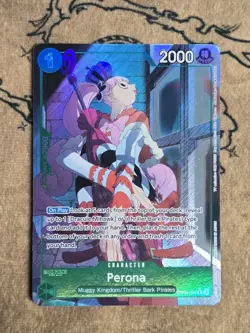 One Piece Card Game Perona (Parallel) OP09-034 Rare NM English - Image 1