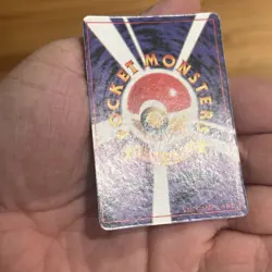 1996 Pokemon Holo Prism JP Vending Sticker super Rare Y2K Game Card Gas - Image 5