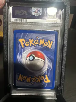 1999 Fossil Gengar Holo Rare Pokemon Card #5 Unlimited Vintage PSA 8 - Image 2