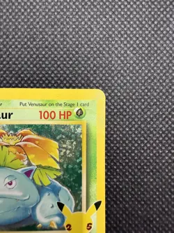 Venusaur 15/102 Celebrations 25th Anniversary NM Holo Foil Rare Pokemon Card - Image 3