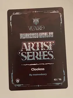 v card awakened worlds 1st edition Gamersupps Box Topper Clooless - Image 2