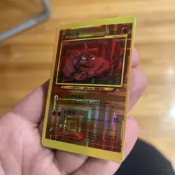 1996 Pokemon Holo Prism JP Vending Sticker super Rare Y2K Game Card Gas - Image 3