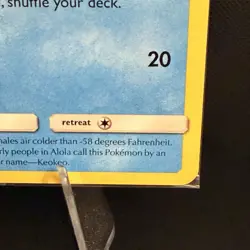 Build a Bear Pokemon Card Alolan Vulpix Promo Trading Card TCG Stamped & SEALED! - Image 4
