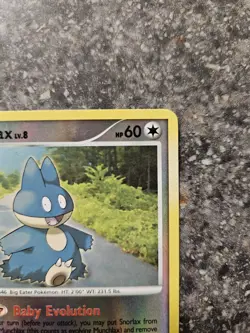 Pokemon Munchlax Reverse Holo Diamond Pearl Card 33/130 2007 Rare - Image 2
