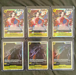 Boa Hancock OP14-112 SR - One Piece Card Game English SR LOT 6X yellow gecko M - Image 1
