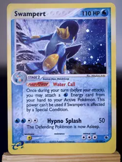 Pokemon Swampert Holo EX Ruby & Sapphire Card 13/109 MP - Image 1