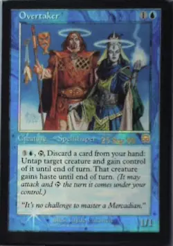 Overtaker - Prerelease Cards: #89, Magic: The Gathering - Foil Lp C250 - Image 1