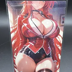 Rias Gremory Anime Waifu Card Doujin ACG Goddess Holo - Image 1