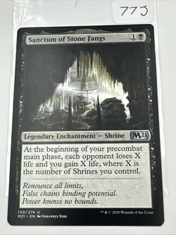 Core Set 2021 #120 Sanctum of Stone Fangs - Image 2