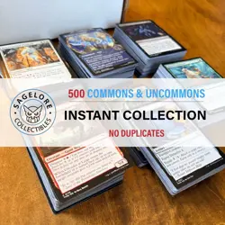 MTG | 500 Commons & Uncommons Bulk Lot - No Duplicates! - Image 1