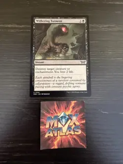 MTG - Withering Torment - Duskmourn: House of Horror - 124 - NM - Image 1