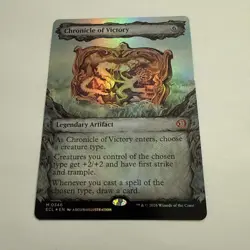 Chronicle of Victory FOIL Showcase 346 Lorwyn Eclipsed ECL MTG Mythic Unplayed - Image 2