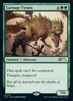 [1x] Carnage Tyrant (1174) Near Mint, English Secret Lair MTG Magic - Image 1