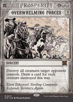 Magic: The Gathering Overwhelming Forces Outlaws of Thunder Junction #17 - Image 1