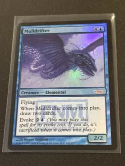 Friday Night Magic DCI Promo Foil Mulldrifter MTG Magic the Gathering NM - Image 1