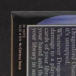 2025 MAGIC: THE GATHERING SECRET LAIR DROP SERIES #1973 DRAGONLORD OJUTAI MYTHIC - Image 3