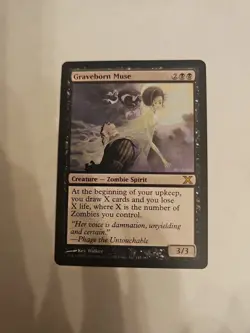 Mtg Tenth Edition Graveborn Muse (Never Played) - Image 1