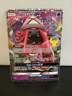 Tapu Lele GX 60/145 Pokemon Celebrations: Classic Collection Holo Rare - Image 1