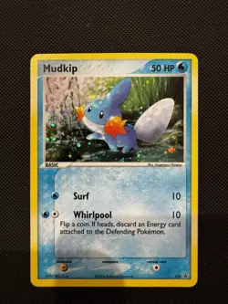 Pokemon TCG: Mudkip 018 Nintendo Black Star Promo - Near Mint - Image 1