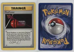 PlusPower Shadowless Pokemon Base Set #84 1999 - Image 3