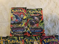 Pokemon Phantasmal Flames Booster Packs - FACTORY SEALED 7 Packs - Image 4