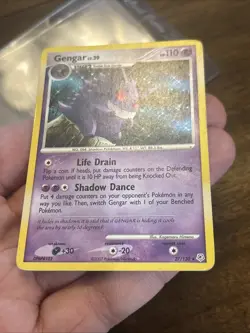 Gengar Diamond and Pearl 27/130 Lv. 39 Non Holo 2007 Old School gas - Image 5