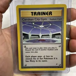 Pokemon Card Gym Heroes Cerulean City Gym 108/132 NM/MT Vintage Uncommon WOTC - Image 1