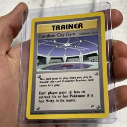 Pokemon Card Gym Heroes Cerulean City Gym 108/132 NM/MT Vintage Uncommon WOTC - Image 2