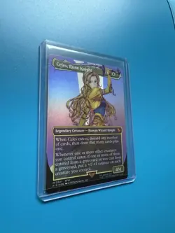 Celes, Rune Knight (Borderless) Commander: Final Fantasy Foil Mythic NM - Image 3