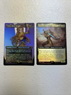 Celes, Rune Knight (Borderless) Commander: Final Fantasy Foil And Extended Foil - Image 1