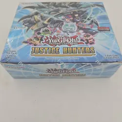 Yugioh Justice Hunters Booster Box 1st Edition Factory Sealed 24 Packs! - Image 2