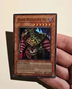 Yugioh Dark Ruler Ha Des LOD-001 Ultra Rare LP - Image 5